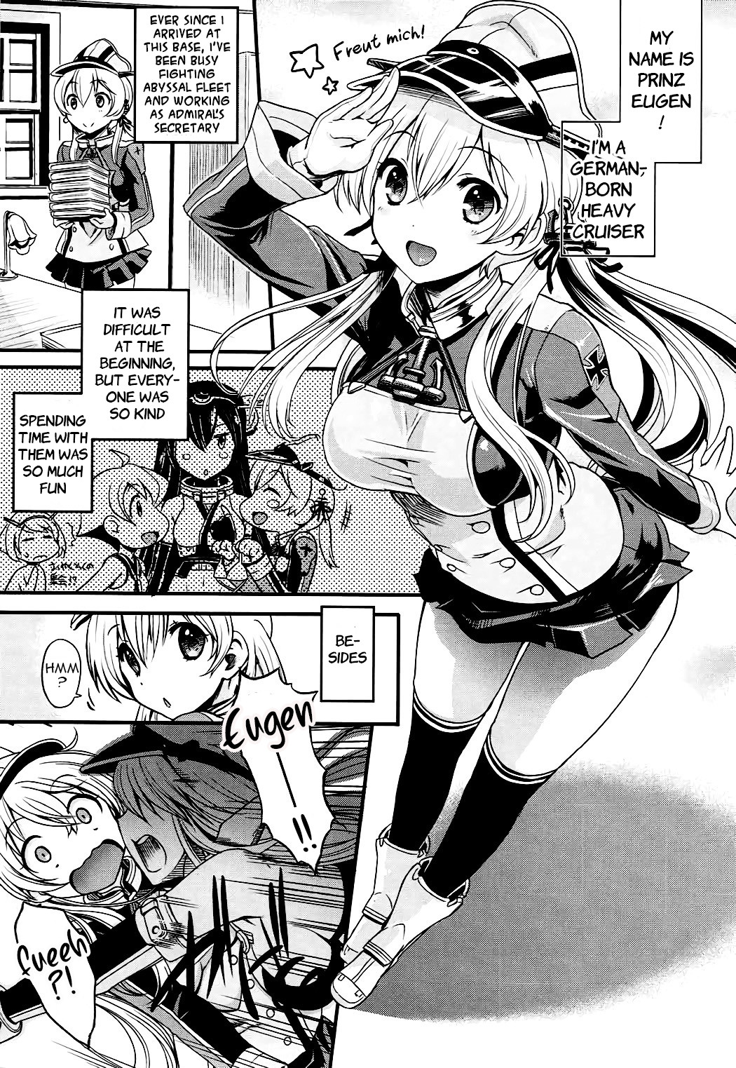 Hentai Manga Comic-Weiβe Damenslips-Read-4